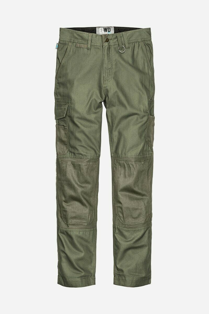 Womens Elwood Utility Work Pants Stretch Canvas Phone Pocket Tradie Tough EWD501-Collins Clothing Co