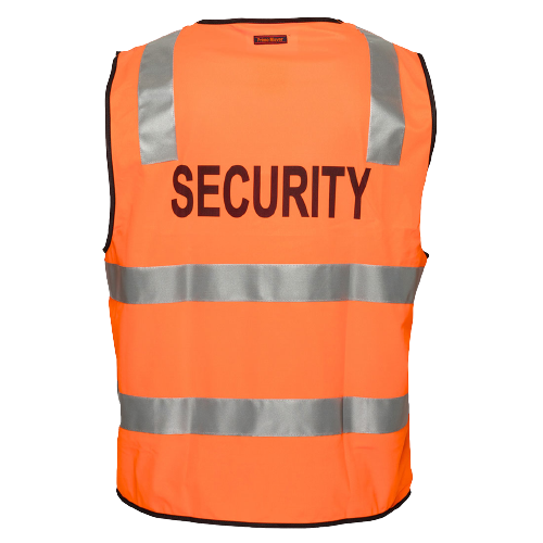 Portwest Security Zip Vest D/N 2 Tone Hi Vis Reflective Tape Work Safety MZ108-Collins Clothing Co