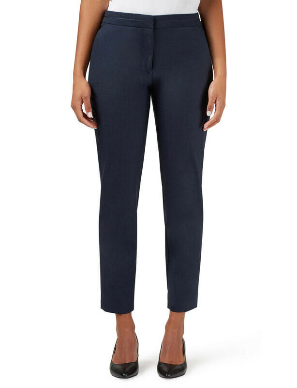 NNT Womens Sharkskin Slim Formal Detail Pants Tough Business Waistband CAT3KQ-Collins Clothing Co