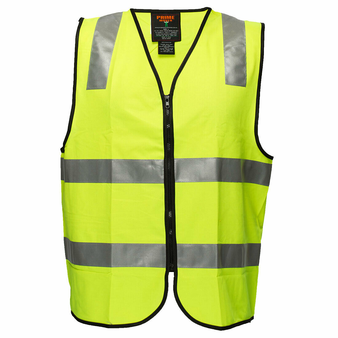 Portwest Mens Day or Night Safety Vest Taped Lightweight Reflective Safety MZ102-Collins Clothing Co
