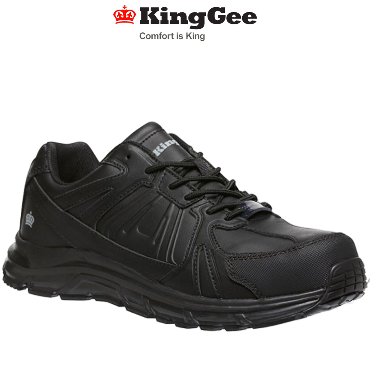 KingGee Mens Comptec G44 Shoes Lightweight Composite Safety Cap Work K26475