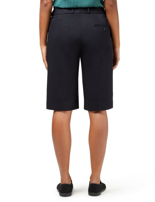 NNT Women P/V Gaberdine Secret Waist Shorts Elastic Waistband Short CAT3AN-Collins Clothing Co