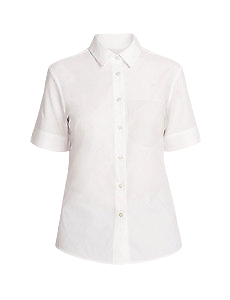 NNT Womens Short Sleeve Shirt Classic Fit Collared Business Shirt CATU8H-Collins Clothing Co