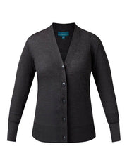 NNT Womens Pure Wool Long Length Business Cardigan Wide Neck Body Warmer CAT5B3-Collins Clothing Co