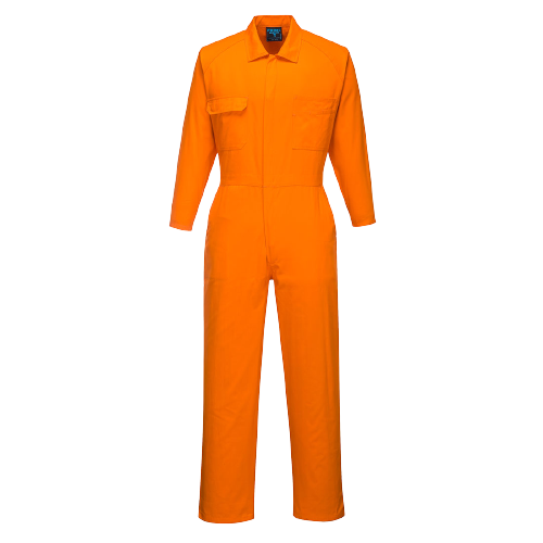 Portwest Lightweight Orange Coveralls Reflective Taped Work Safety MW922-Collins Clothing Co