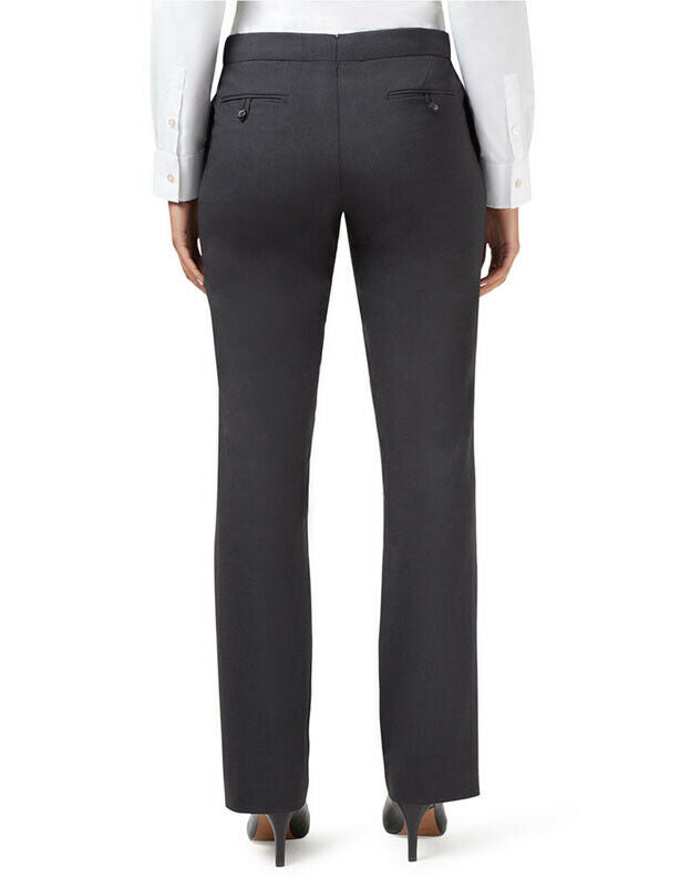 NNT Women Stretch Wool Blend Tab Formal Pants Straight Leg Business Pant CAT3CU-Collins Clothing Co