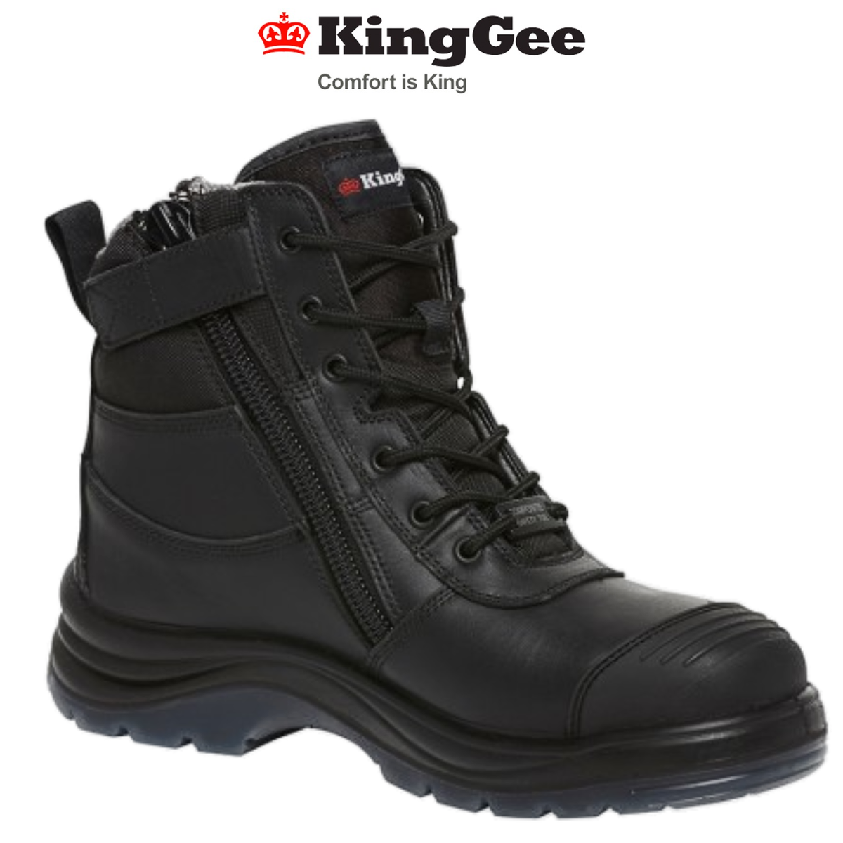 KingGee Mens Tradie 6CZ EH Electrical Hazard Protect Work Safety Boots K27155