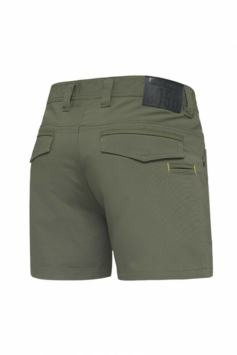 Hard Yakka 3056 Short Shorts Cotton Ripstop Tradie Utility Stretch Y05115-Collins Clothing Co
