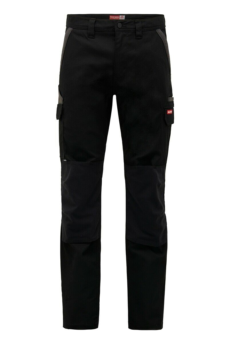 Hard Yakka Mens Legends Stretch Slim Pants Tough Reinforced Work Tradie Y02740-Collins Clothing Co