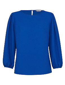 NNT Womens 3/4 Sleeve Crew Neck Top Comfortable Classic Fit Blouse CATUPM-Collins Clothing Co