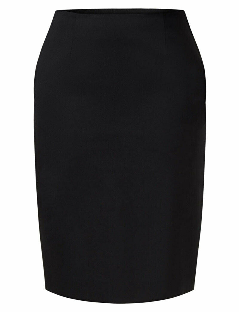 NNT Womens Formal Dobby Stretch Panel Pencil Skirt Fully Lined Business CAT2NF-Collins Clothing Co