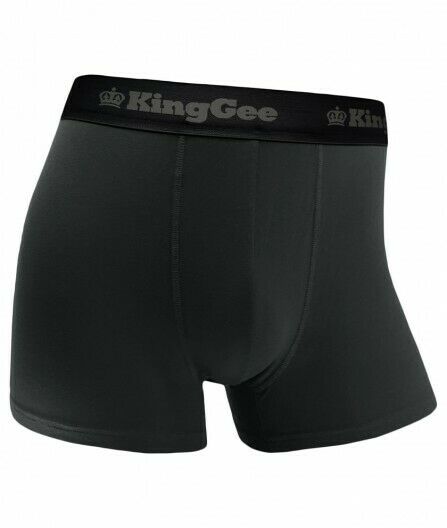KingGee Mens Bamboo Work Trunk 3 Pack Superior Jocks Comfort Breathable K19005-Collins Clothing Co