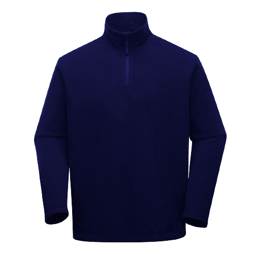 Portwest Mens Staffa Microfleece Pullover Jumper 1/4 Zip Warm Long Sleeve F180-Collins Clothing Co