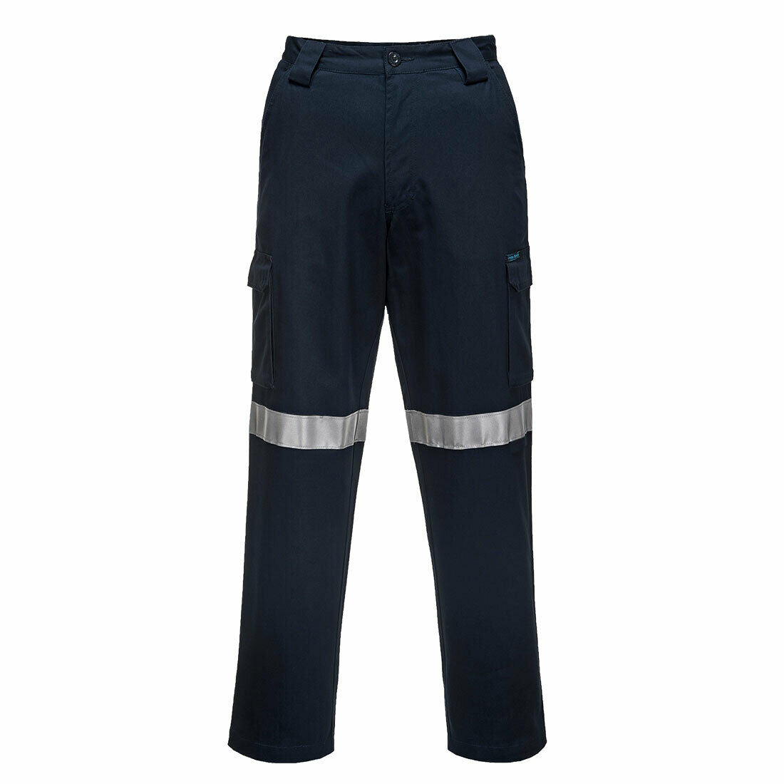Portwest Mens Lightweight Cargo Pants Lumentex Tape Reflective Work Safety MW71E-Collins Clothing Co