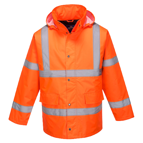 Portwest Hi-Vis Cross Back Traffic Jacket 2 Tone Reflective Work Safety MX460-Collins Clothing Co