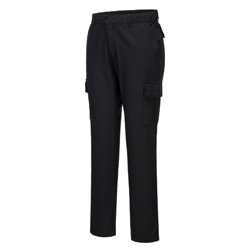 Portwest Stretch Cargo Combat Pants Slim Fit Reflective Trim Comfy Pant S231-Collins Clothing Co