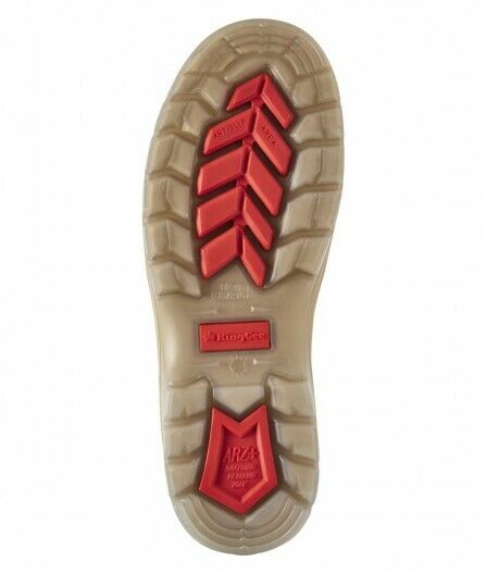 KingGee Mens Wills Suede Heat Resistant Outsole Safety Work Boots Comfort K25552-Collins Clothing Co