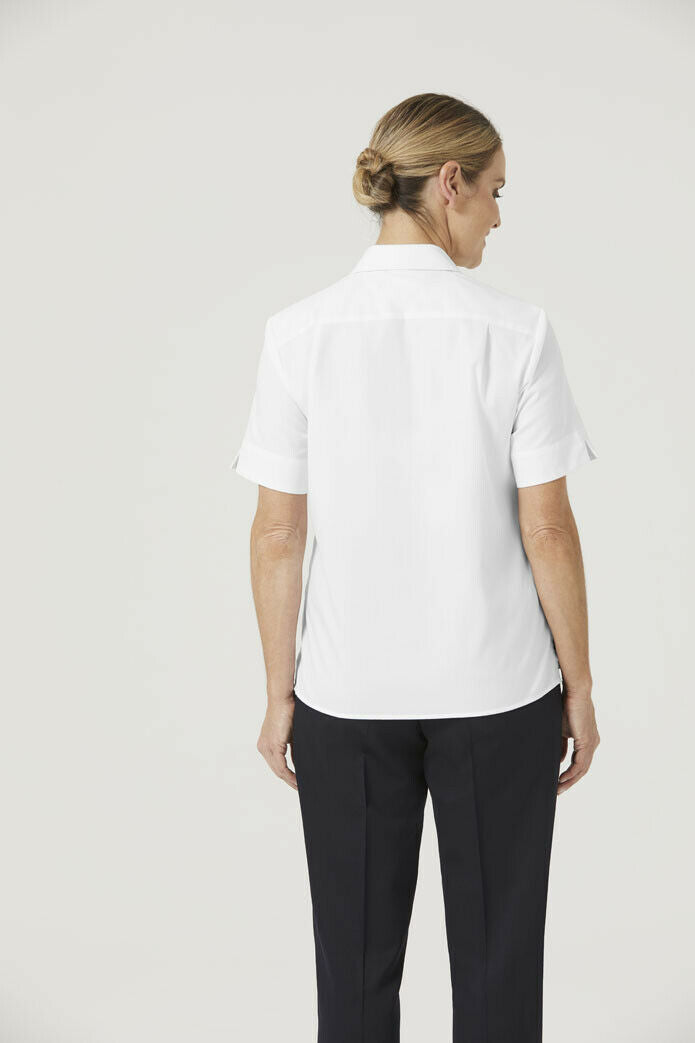 NNT Womens Business Stretch Twill Short Sleeve Formal Shirt Comfy Classic CATUHM-Collins Clothing Co