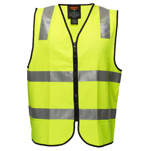 Portwest Fire Warden Zip Vest D/N 2 Tone Reflective Tape Work Safety MZ104-Collins Clothing Co
