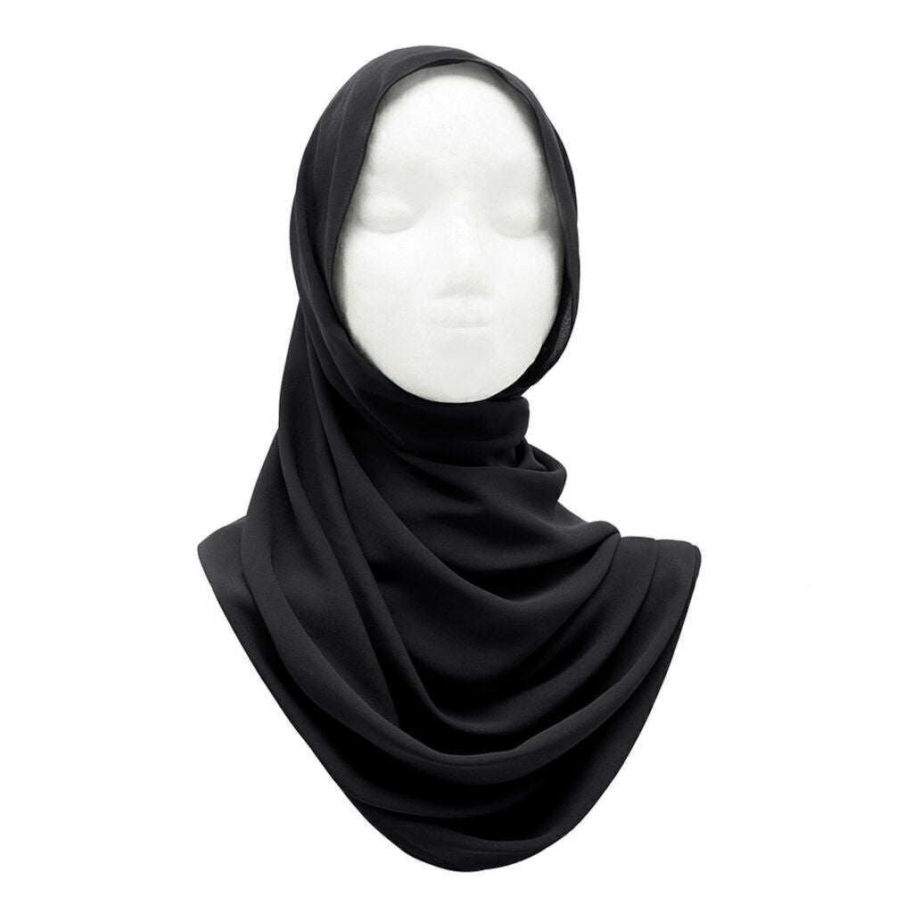 NNT Womens Georgie Eco Soft Eco-friendly Wrinkle-Resistant Durable Hijab CAT0LN
