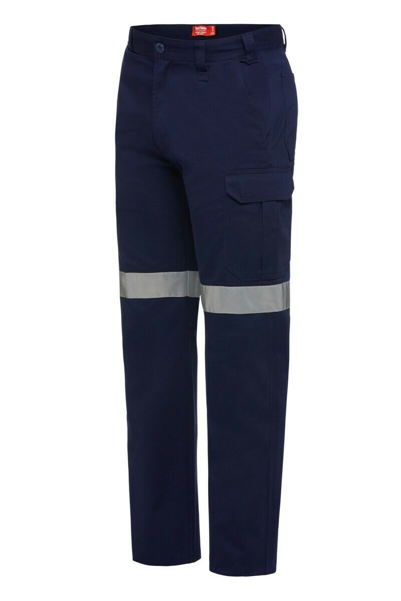 Mens Hard Yakka Core Drill Pants Work Cotton Taped Pocket Cargo Tough Y02575-Collins Clothing Co