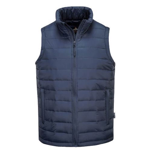 Portwest Mens Aspen Baffle Gilet Insulatex Padded Sleeveless Warmth Jacket S544-Collins Clothing Co