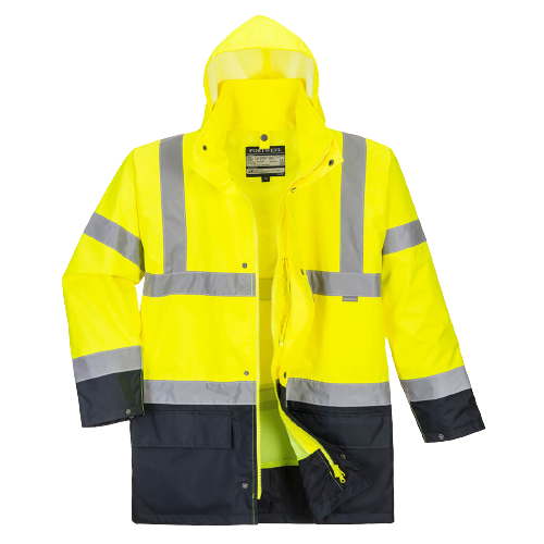 Portwest Essential 5-in-1 Two-Tone Jacket Reflective Taped Work Safety S766-Collins Clothing Co