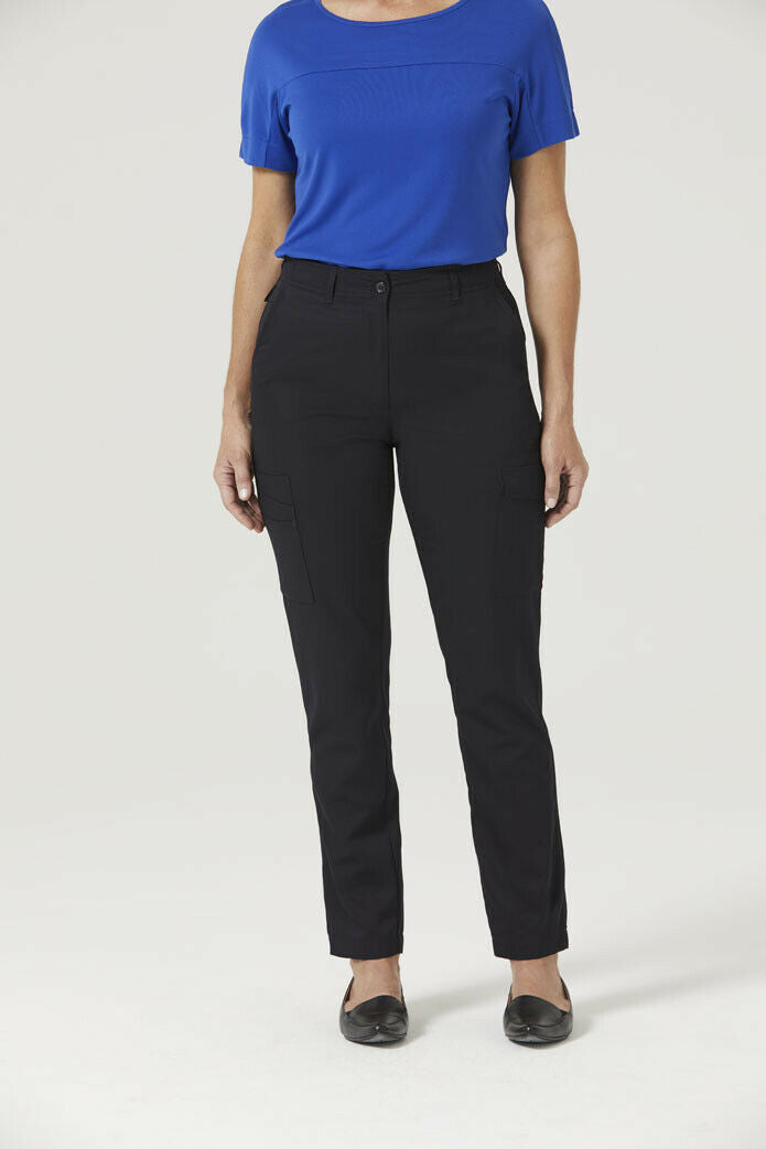 NNT Womens P/V Gaberdine Slim Leg Formal Pant Cargo Work Business Pants CAT3T7-Collins Clothing Co