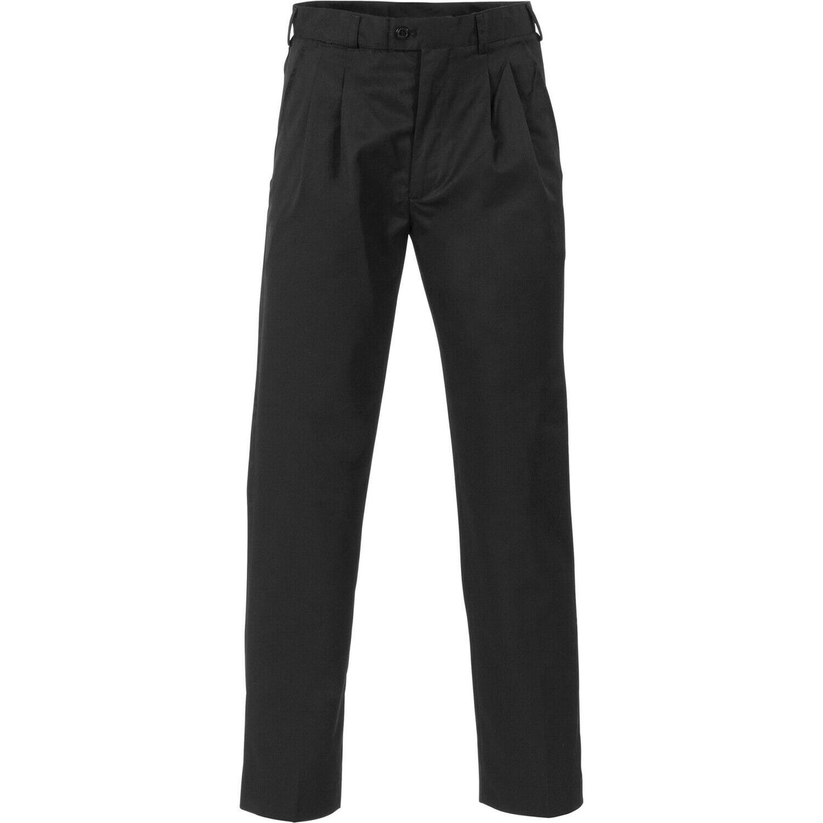 DNC Workwear Mens Mens P/V Pleat Front Pants Comfortable Work Comfort 4502