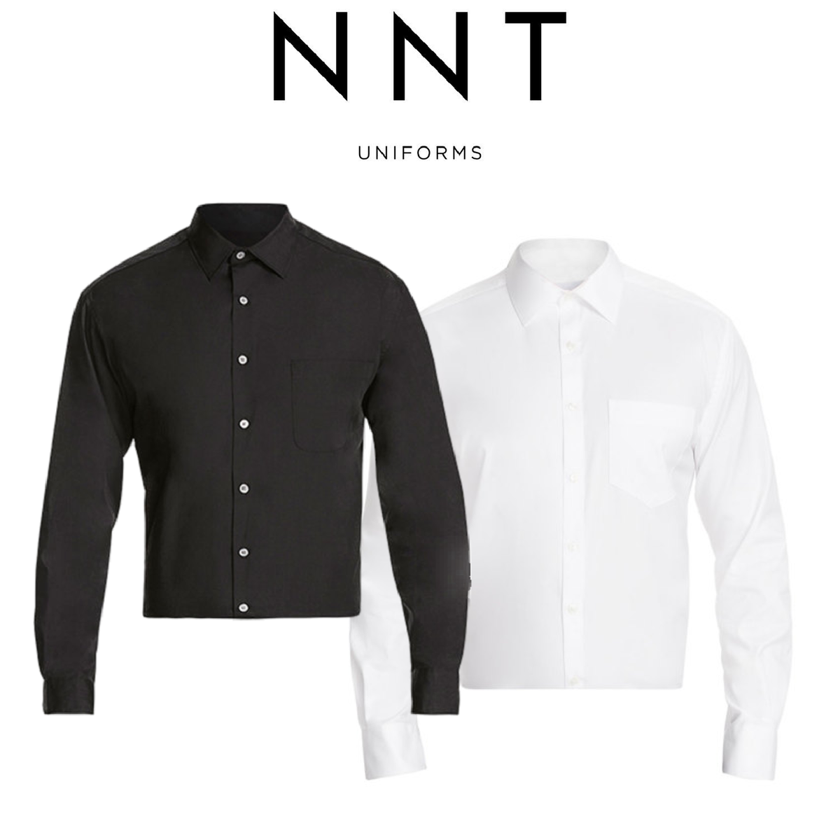 NNT Mens Long Sleeve Honeycomb Cutaway Collar Classic Shirt Business CATJ2S