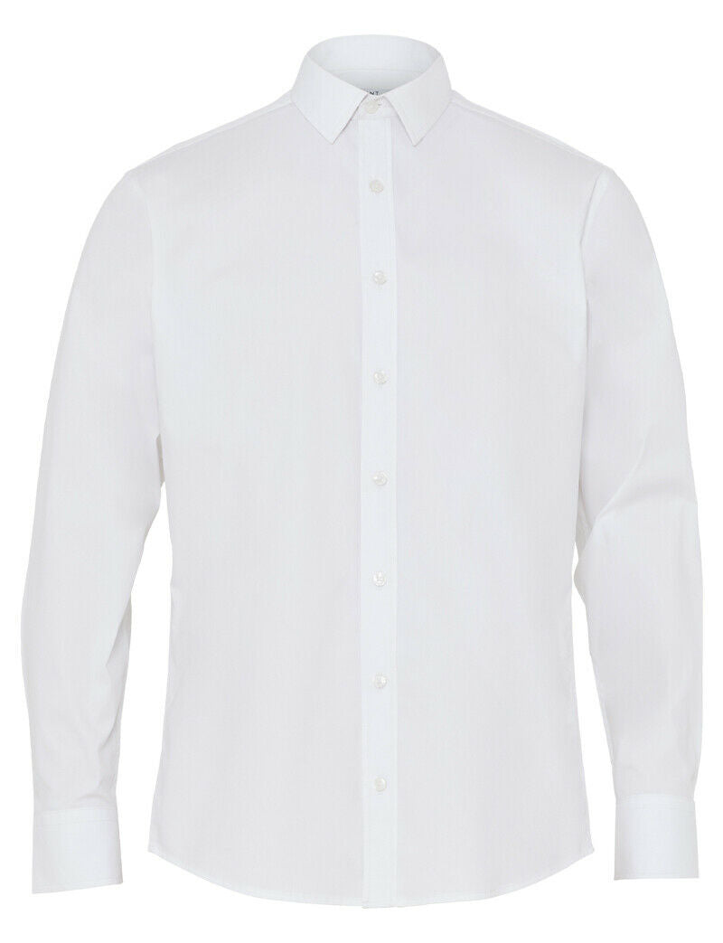 NNT Mens Business Long Sleeve Shirt Avignon Regular Fit Formal Shirts CATJDD