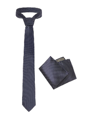 NNT Mens Pin Dot Tie & Pocket Square Classic Micro Dot Design CATK33-Collins Clothing Co