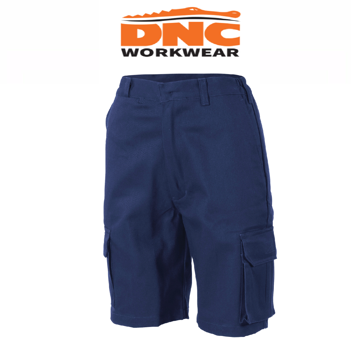 DNC Workwear Ladies Cotton Drill Cargo Shorts Tough Work Casual Summer 3308
