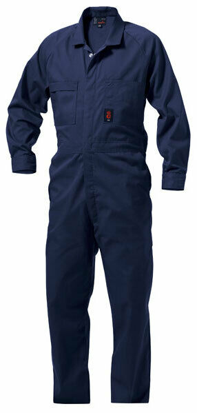 KingGee Mens Polycotton Combo Overall Coverall Work Safety Nickel Stud K01190