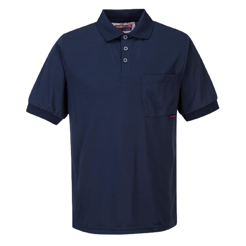 Portwest Short Sleeve Solid Colour Micro Mesh Polo Breathable Casual Shirt MP101-Collins Clothing Co