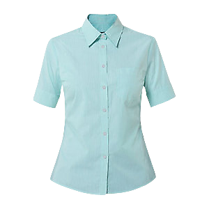 NNT Womens Cotton Blend Balance Stripe BK Stripe Business Classic Shirt CAT47C