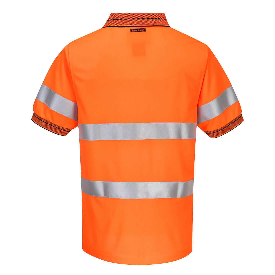 Portwest Mens Prime Mover Short Sleeve Micro Mesh Polo Taped Hi-Vis Work MP510-Collins Clothing Co