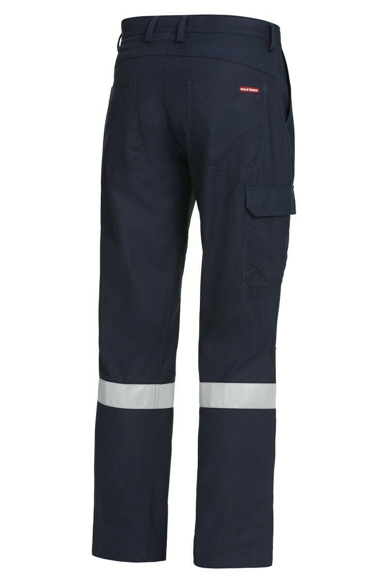 Mens Hard Yakka Workwear Pants Sheildtec Fire Resistant Cargo Tape Safety Y02525-Collins Clothing Co