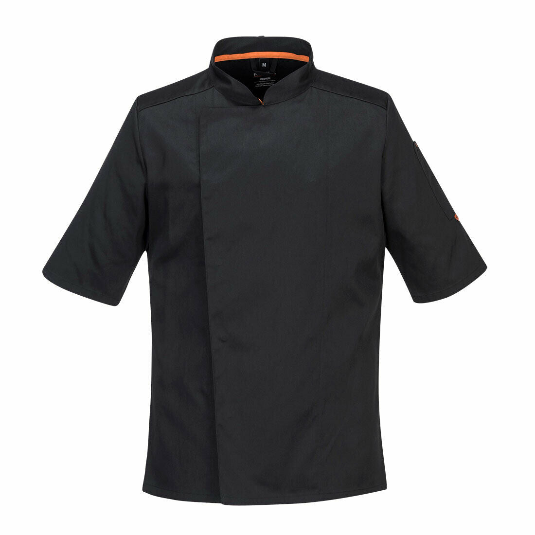 Portwest Mens MeshAir Pro Chefs Jacket S/S Slim Fit Apron Durable Comfy C738-Collins Clothing Co