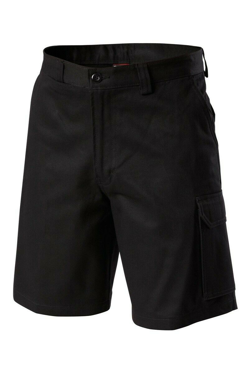 Hard Yakka Generation Gen Y Cotton Cargo Drill Shorts Work Tough Y05500-Collins Clothing Co