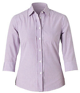 NNT Womens Cotton Blend 3/4 SLV Tuck Skirt Classic Collared Fit Shirt CAT4LD-Collins Clothing Co