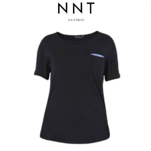 NNT Womens Matt Jersey S/S Pocket T Top Relaxed Fit Short Sleeve Blouse CAT9XH