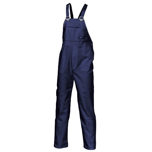 DNC Workwear Mens Cotton Drill Bib And Brace Overall Comfortable  Work 3111