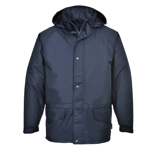 Portwest Mens Arbroath Breathable Fleece Lined Jacket Waterproof Navy Jacket S53