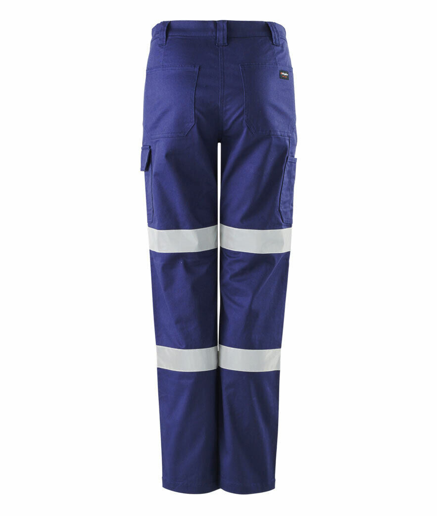 KingGee Womens Stretch Bio Motion Pant Reflective Safety Work Pants Comfy K43010-Collins Clothing Co