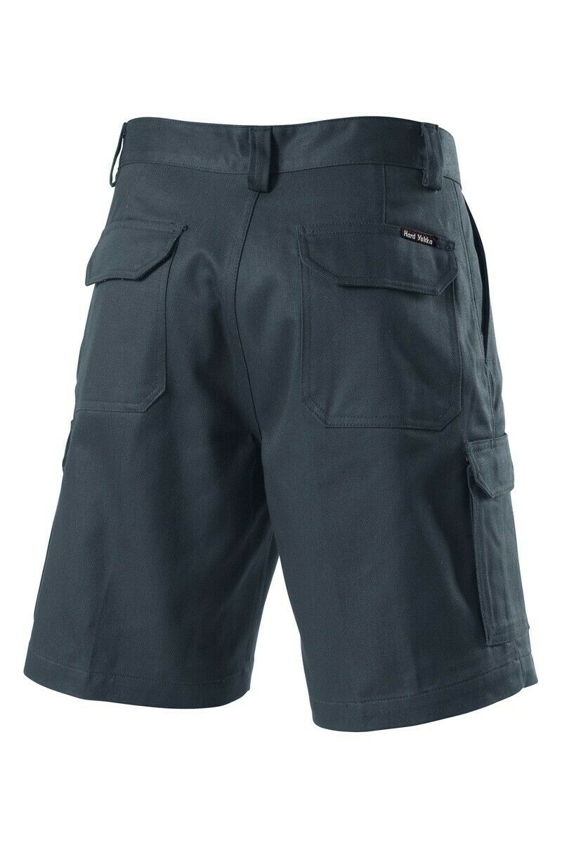 Hard Yakka Generation Gen Y Cotton Cargo Drill Shorts Work Tough Y05500-Collins Clothing Co