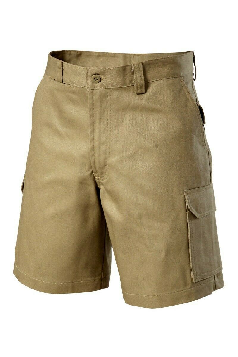 Hard Yakka Generation Gen Y Cotton Cargo Drill Shorts Work Tough Y05500-Collins Clothing Co
