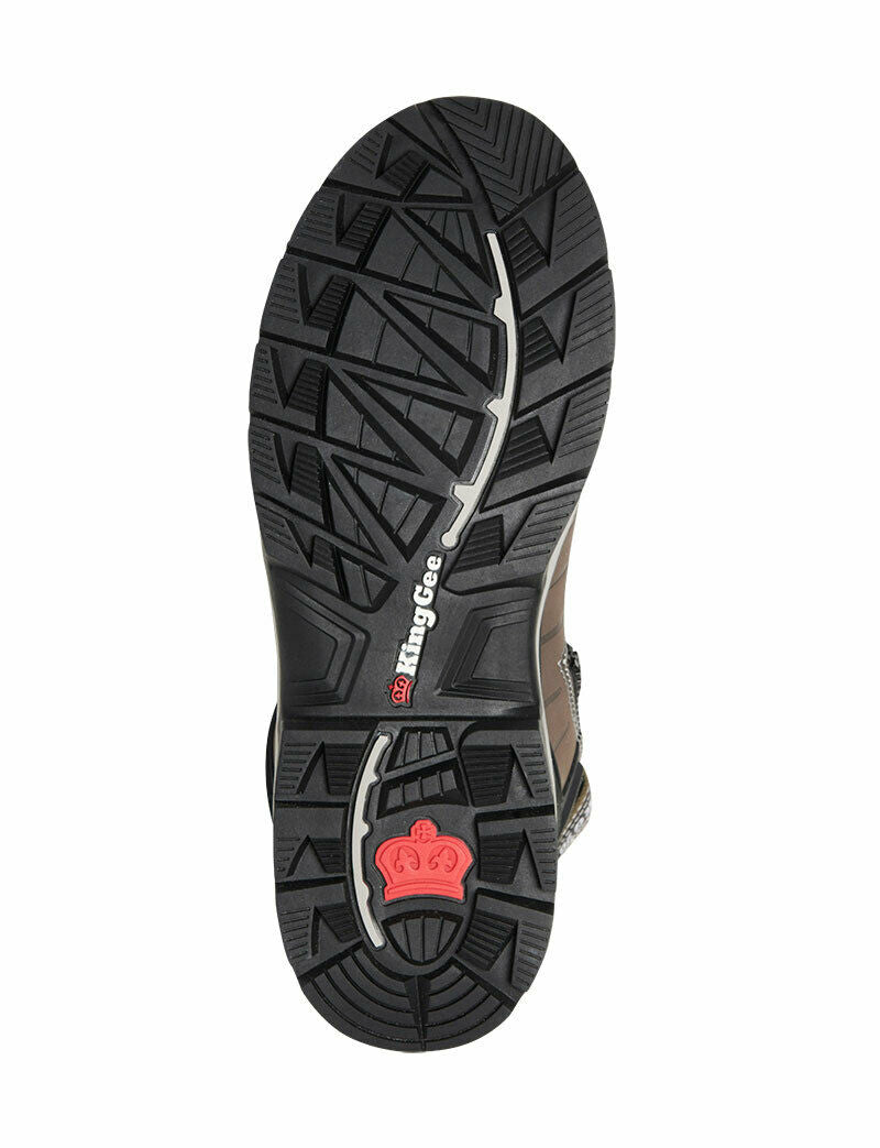 KingGee Mens Quantum Premium Quality Boots Leather Light Safety Work K27120-Collins Clothing Co