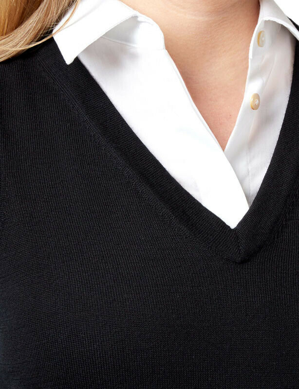 NNT Womens Pure Wool Formal Vest Classic Fit Fully Business Body Warmer CAT5AQ-Collins Clothing Co