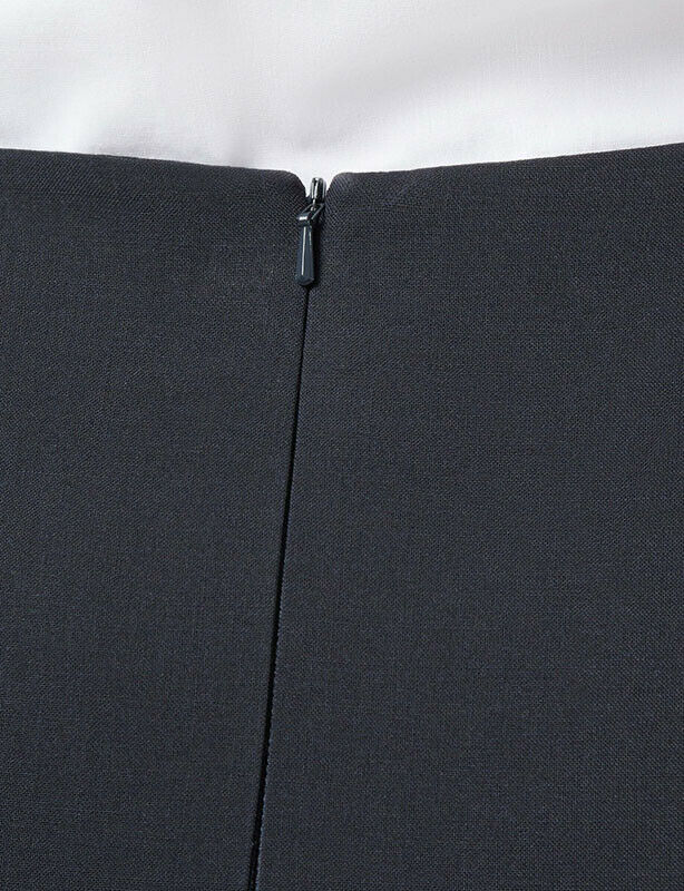 NNT Womens  A-Line Skirt SKIRT Modern A-line silhouette Invisible Zip CAT2P3-Collins Clothing Co